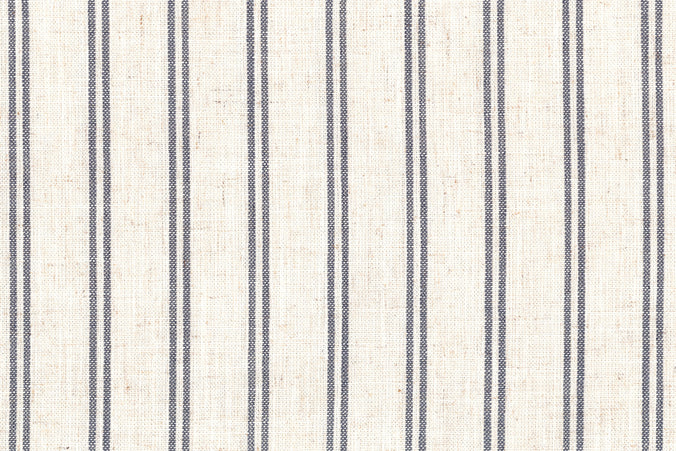 MDBFABRIC164,Carter's,CARTERSDV-Performance Charcoal Double Stripe Linen SWATCH