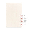T31036IDS,Babyletto,Doodle Stars Organic Brushed Cotton Mini CribSheet in Ivory with Dusty Rose Stars