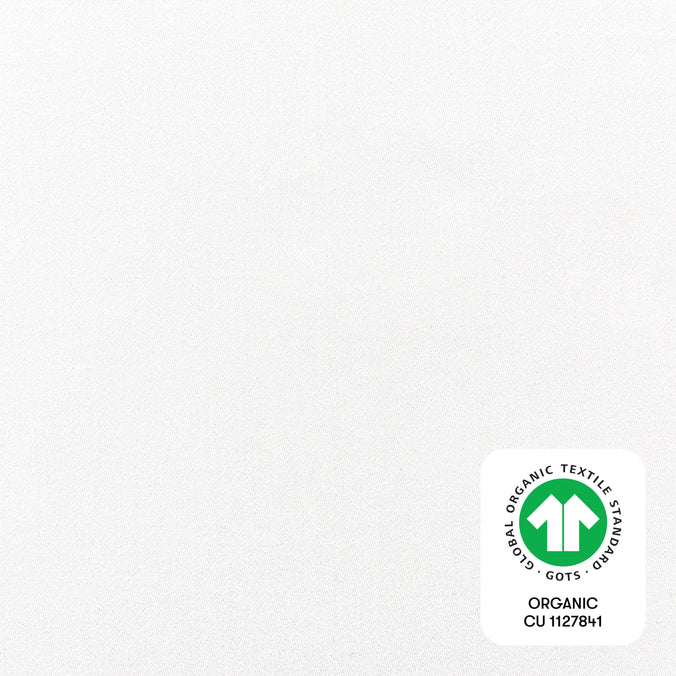 T32635BTW,Babyletto,Organic Brushed Cotton Crib Sheet in Bright White