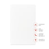 T32636BTW,Babyletto,Organic Brushed Cotton Mini Crib Sheet in Bright White
