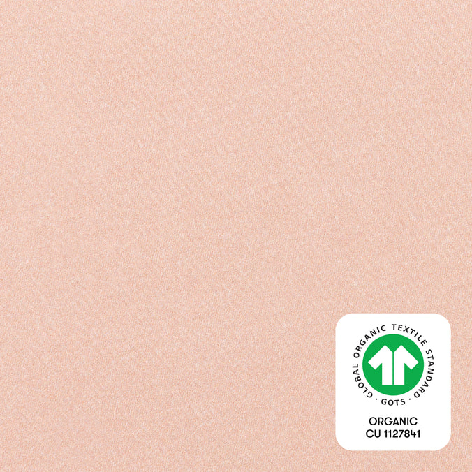 T32636DR,Babyletto,Organic Brushed Cotton Mini Crib Sheet in Dusty Rose