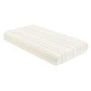 T33635ICS,Babyletto,Wonky Stripe Organic Brushed Cotton Crib Sheet in Ivory with Cool Multi-Color Stripes