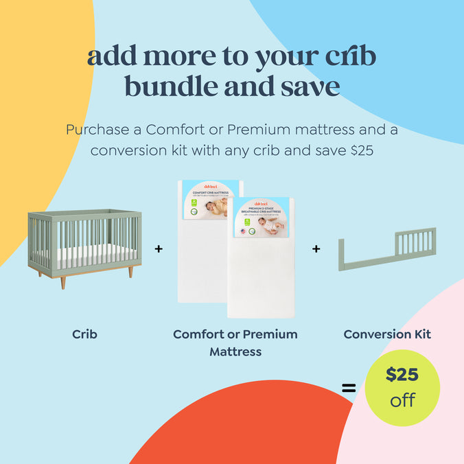 W4901LSHY,DaVinci,Marley 3-In-1 Convertible Crib in Light Sage & Honey