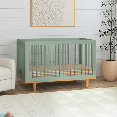 W4901LSHY,DaVinci,Marley 3-In-1 Convertible Crib in Light Sage & Honey