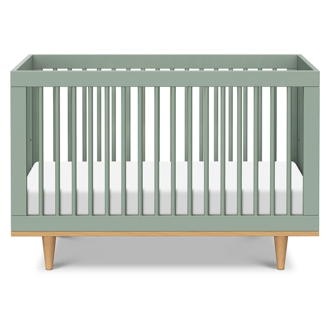 W4901LSHY,DaVinci,Marley 3-In-1 Convertible Crib in Light Sage & Honey