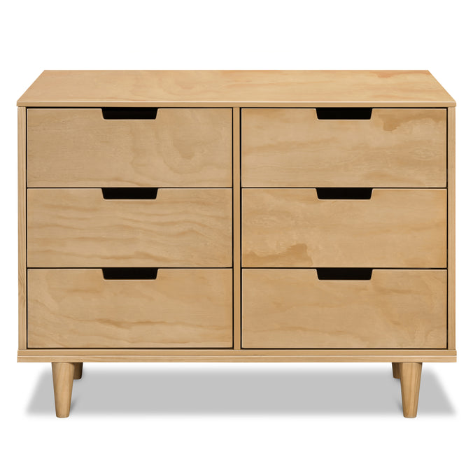 W4926HY,DaVinci,Marley 6-Drawer Double Dresser in Honey