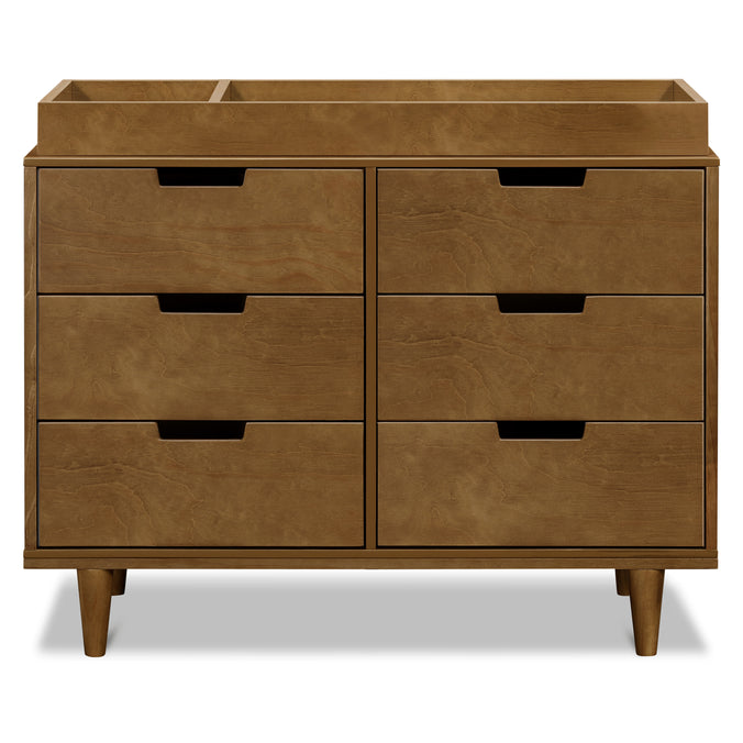 W4926L,DaVinci,Marley 6-Drawer Double Dresser in Walnut
