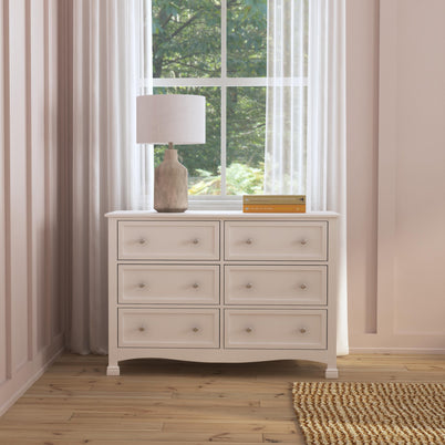 Kalani 6-Drawer Double Wide Dresser