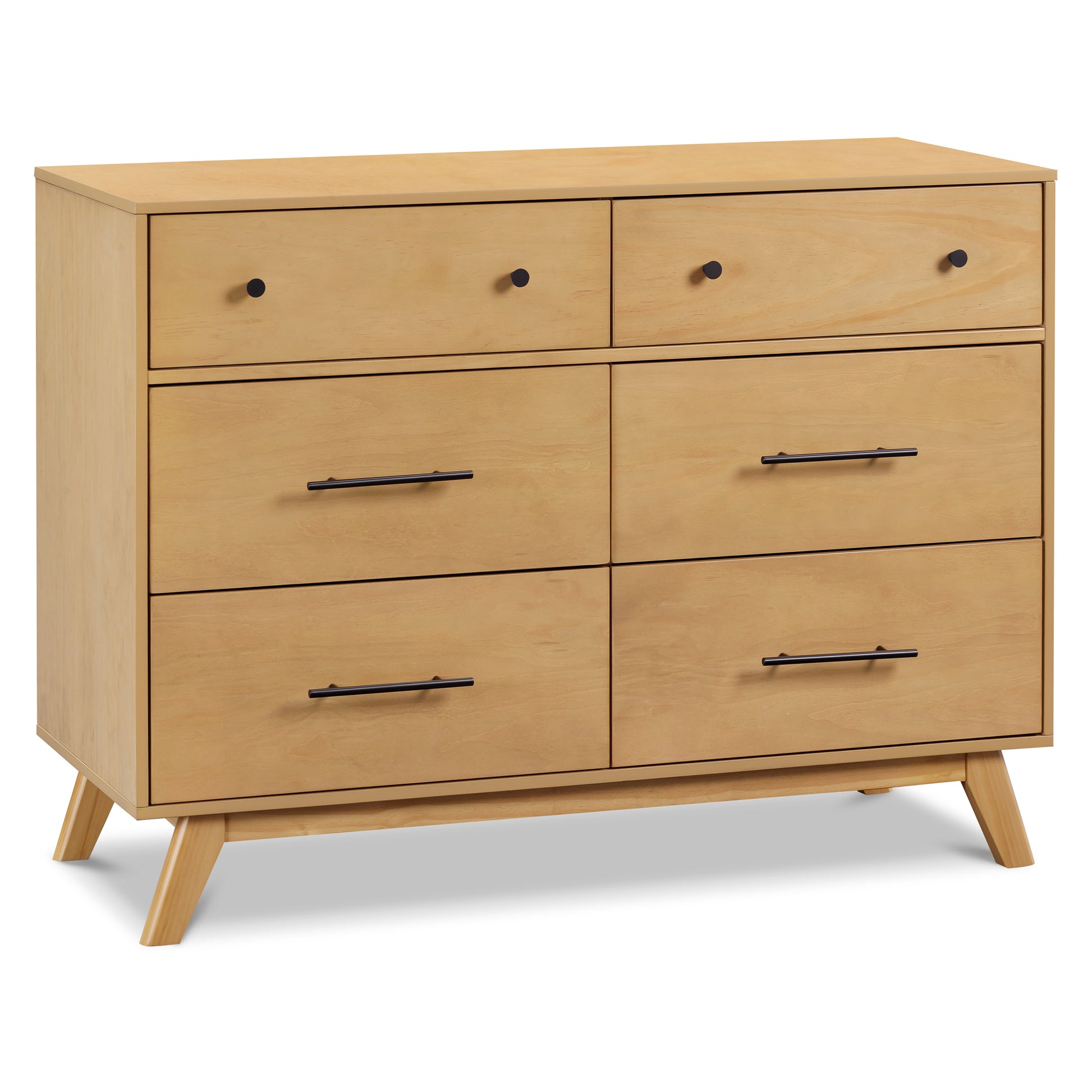 M22526HY,DaVinci,Otto 6-Drawer Dresser in Honey