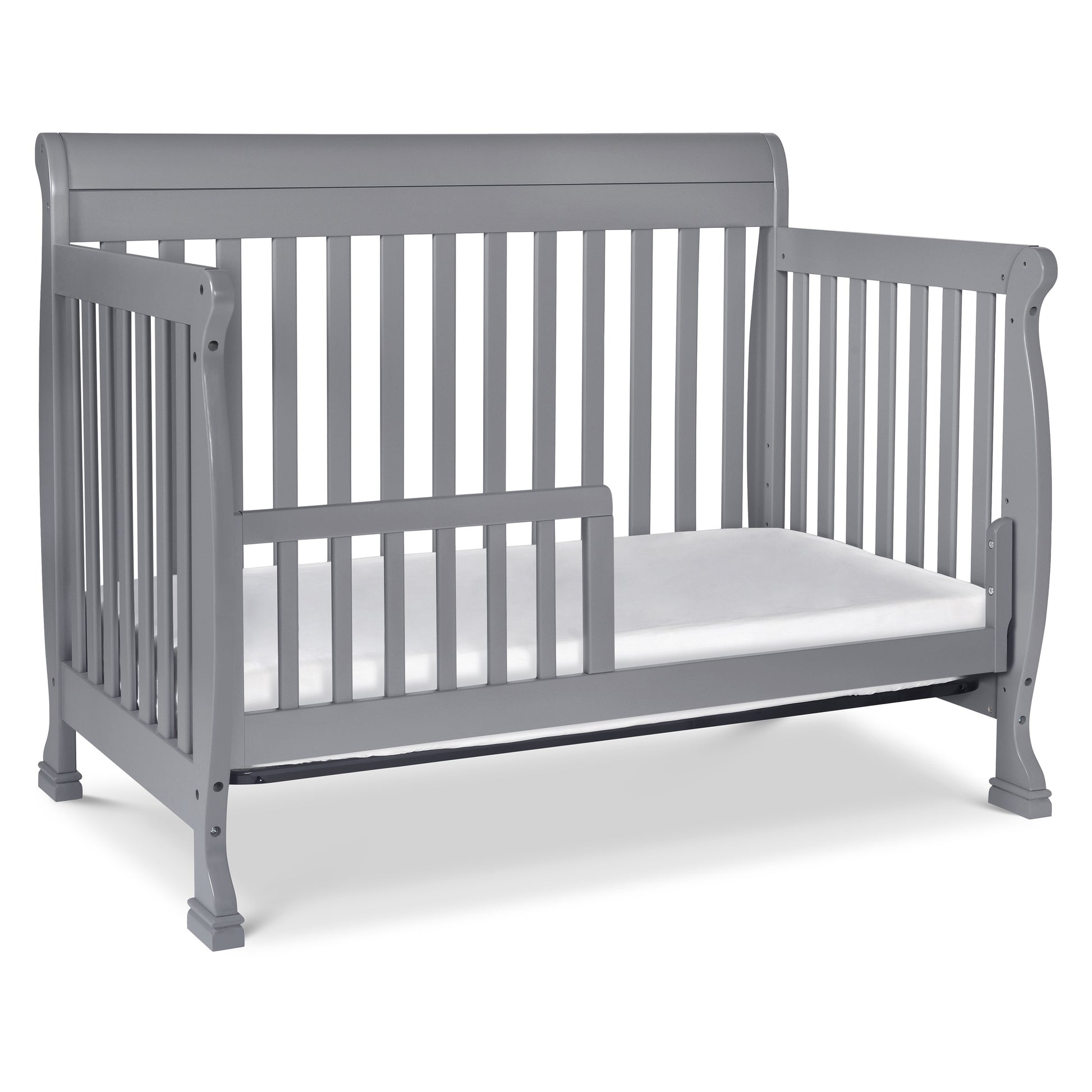 M5501G,DaVinci,Kalani 4-in-1 Convertible Crib in Grey Finish