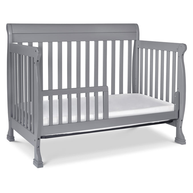 M5501G,DaVinci,Kalani 4-in-1 Convertible Crib in Grey Finish