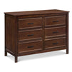 M12826Q,DaVinci,Charlie 6-Drawer Double Dresser in Espresso