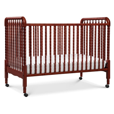 M7391C,DaVinci,Jenny Lind Stationary Crib In Rich Cherry Finish