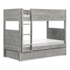 M19173CTG,The MDB Family,Universal Twin Storage Trundle Bed in Cottage Grey