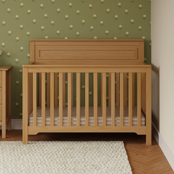 M4301HY,DaVinci,Autumn 4-in-1 Convertible Crib in Honey