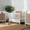 F23201WCWD,Carter's,Radley 4-in-1 Convertible Crib in White & Coastwood