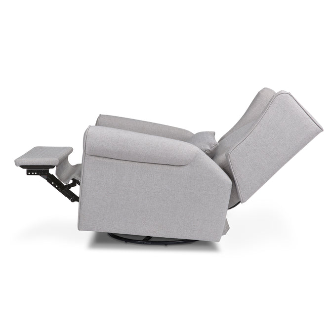 M21887MIG,DaVinci,Hayden Recliner and Swivel Glider in Misty Grey