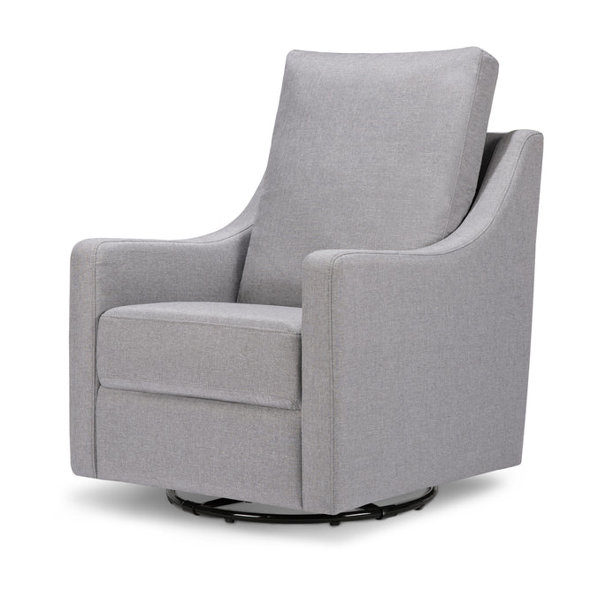 M23887MIG,DaVinci,Field Swivel Glider in Misty Grey