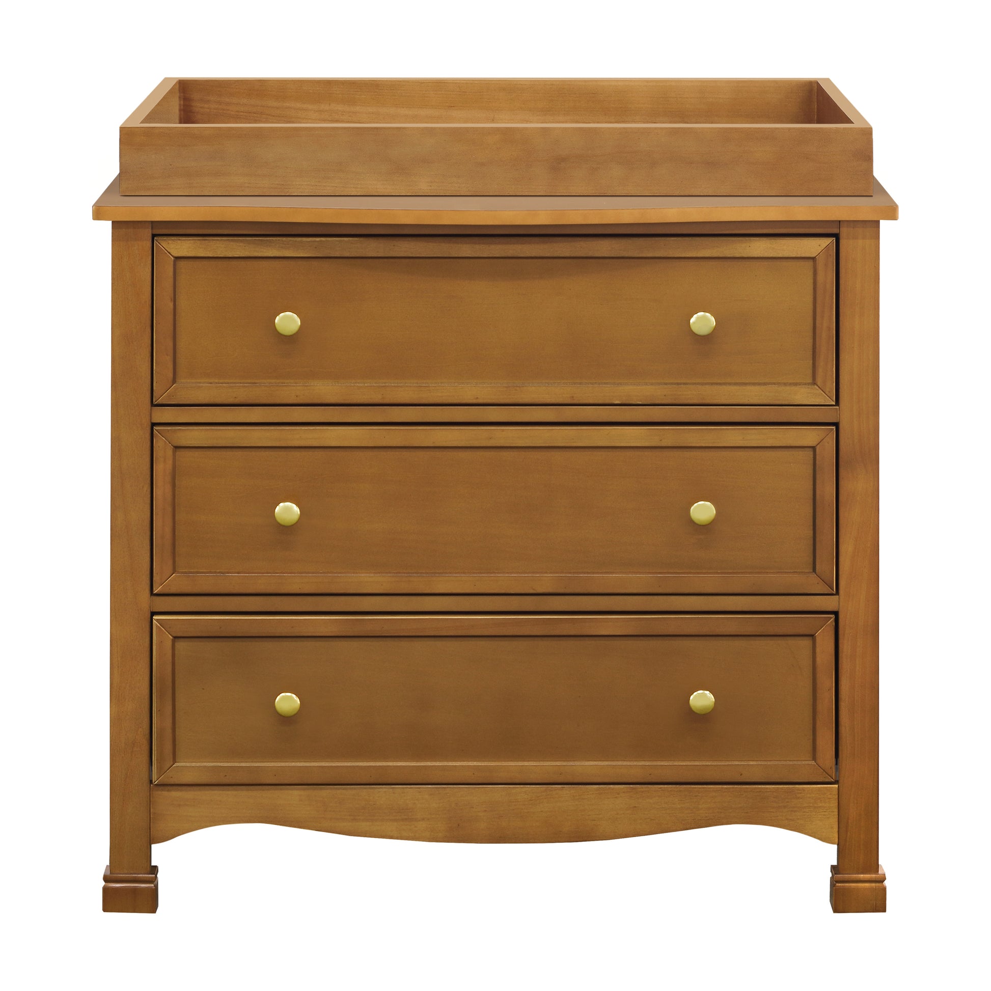 M5523CT,DaVinci,Kalani 3-Drawer Dresser in Chestnut Finish