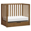 F11981L,Carter's,Colby 4-in-1 Convertible Mini Crib w/ Trundle in Walnut