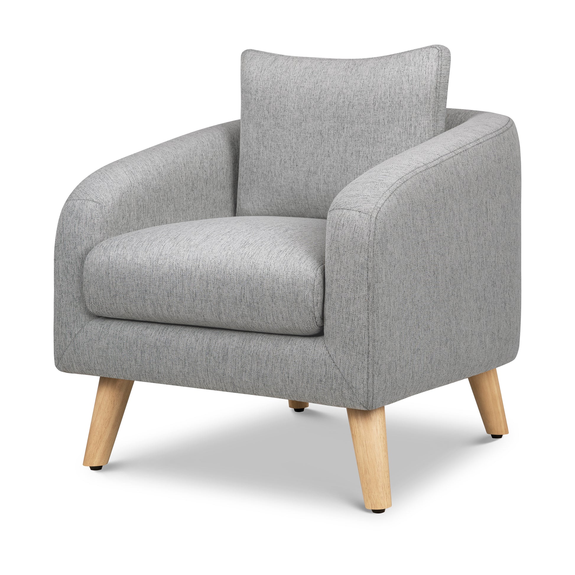 M30703FTGLF,DaVinci,Nina Kids Chair in Frost Grey with Light Wood Feet