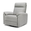 M24388FTG,Suzy Electronic Swivel Recliner in Frost Grey