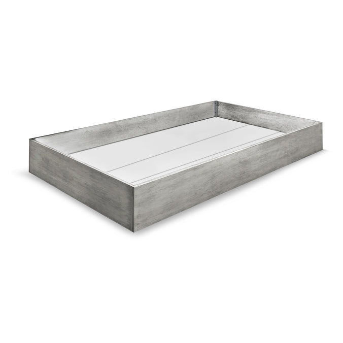 M19173CTG,The MDB Family,Universal Twin Storage Trundle Bed in Cottage Grey