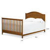 M5789CT,The MDB Family,Hidden Hardware Twin/Full Size Bed Conversion Kit in Chestnut Finish