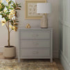 M12823G,DaVinci,Charlie 3-Drawer Dresser in Grey