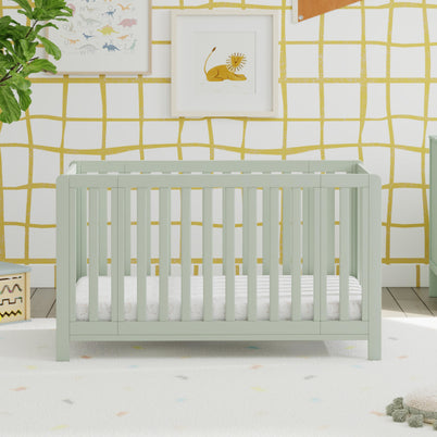 F11980LS,Colby GROW 6-in-1 Convertible Bassinet to Crib in Light Sage