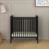 M7398E,DaVinci,Jenny Lind 3-in-1 Convertible Mini Crib in Ebony
