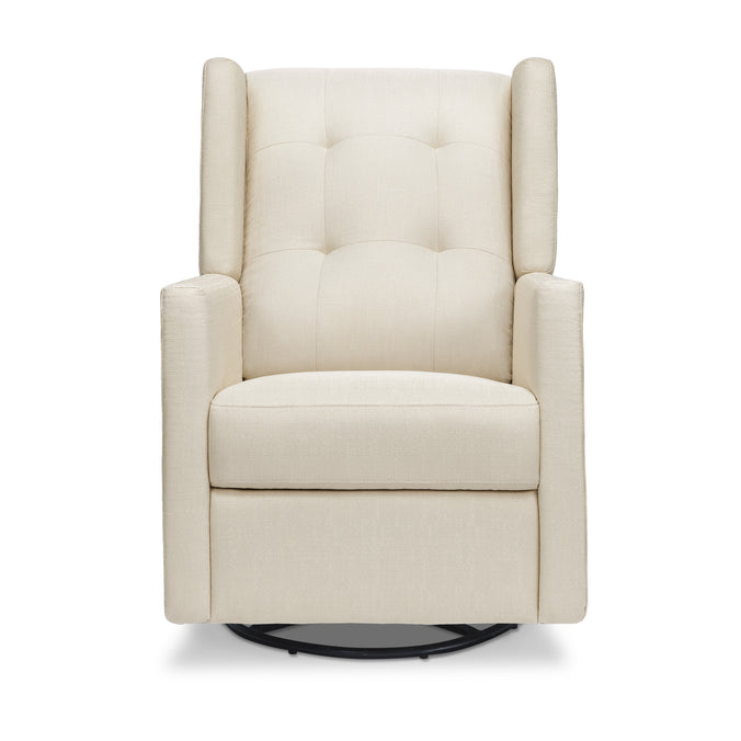 M21287NO,DaVinci,Maddox recliner and swivel glider in Natural Oat