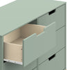 W4926LSHY,DaVinci,Marley 6-Drawer Double Dresser in Light Sage & Honey