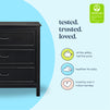 M12823E,DaVinci,Charlie 3-Drawer Dresser in Ebony