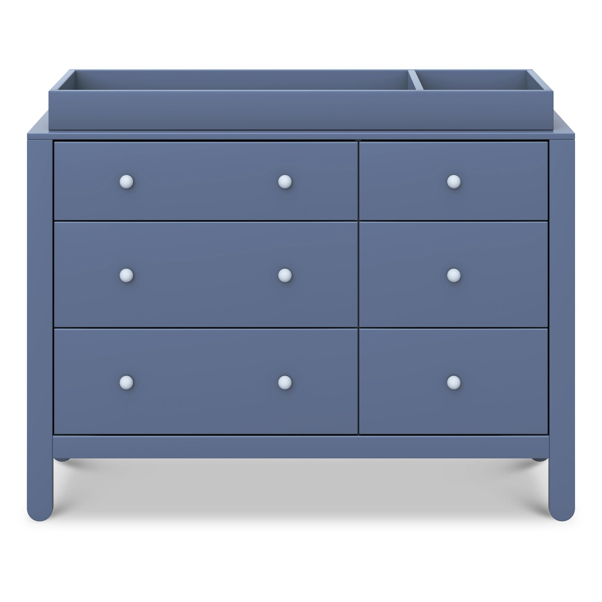 F30326CVBPB,Carter's,Marisol 6-Drawer Dresser in Cove Blue/Powder Blue