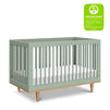 W4901LSHY,Marley 3-In-1 Convertible Crib in Light Sage & Honey