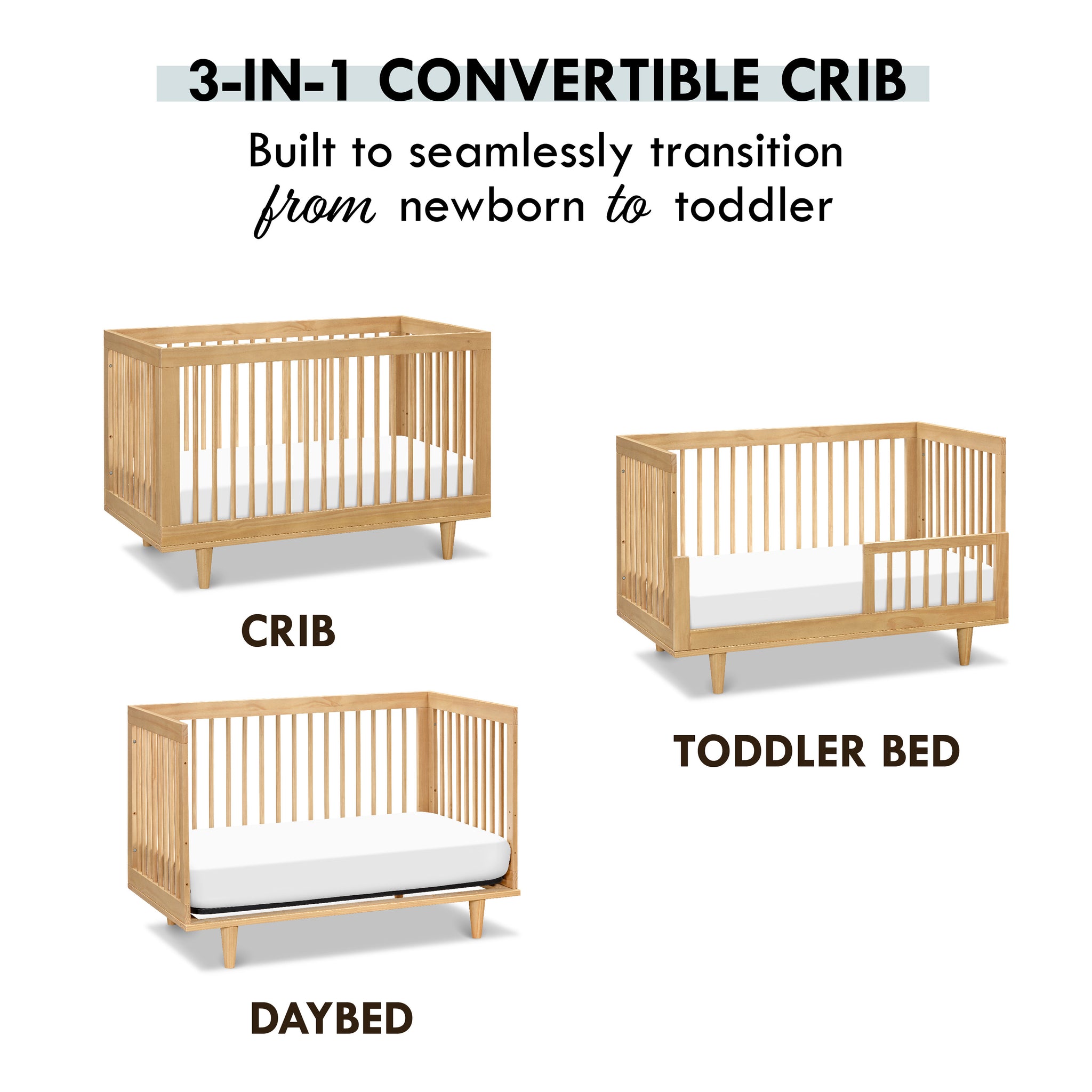 DaVinci Marley 3in1 Convertible Crib DaVinci Baby