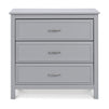 M12823G,DaVinci,Charlie 3-Drawer Dresser in Grey