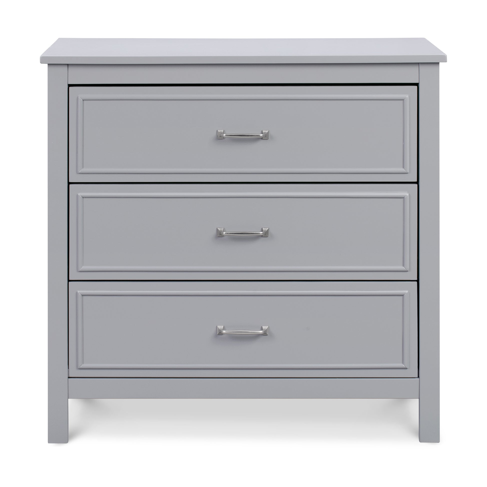 M12823G,DaVinci,Charlie 3-Drawer Dresser in Grey