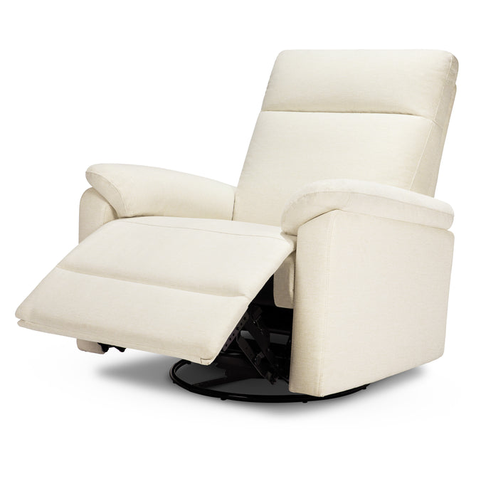 M24388VN,DaVinci,Suzy Electronic Swivel Recliner in Vanilla