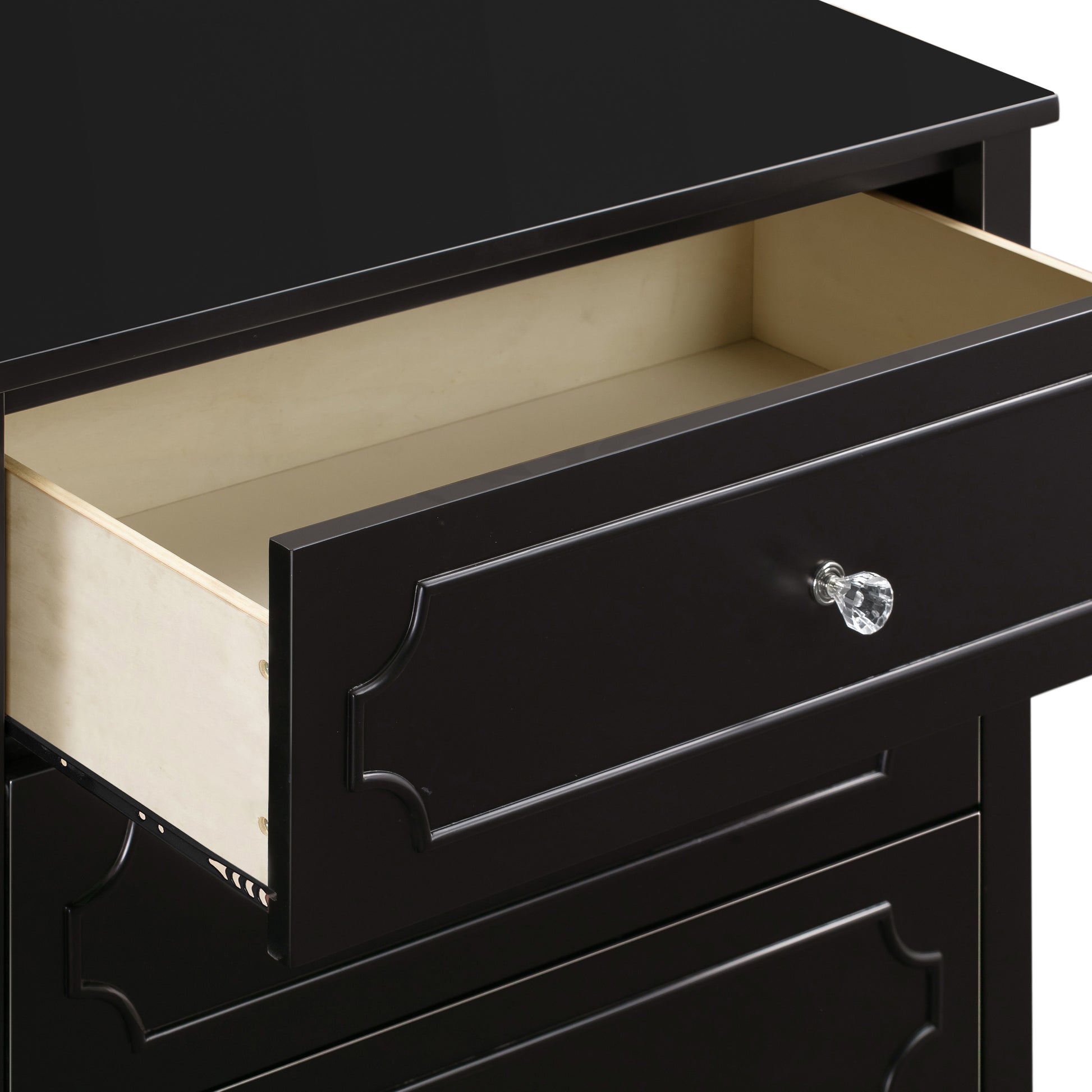 M11423E,DaVinci,Chloe Regency 3-Drawer Dresser in Ebony