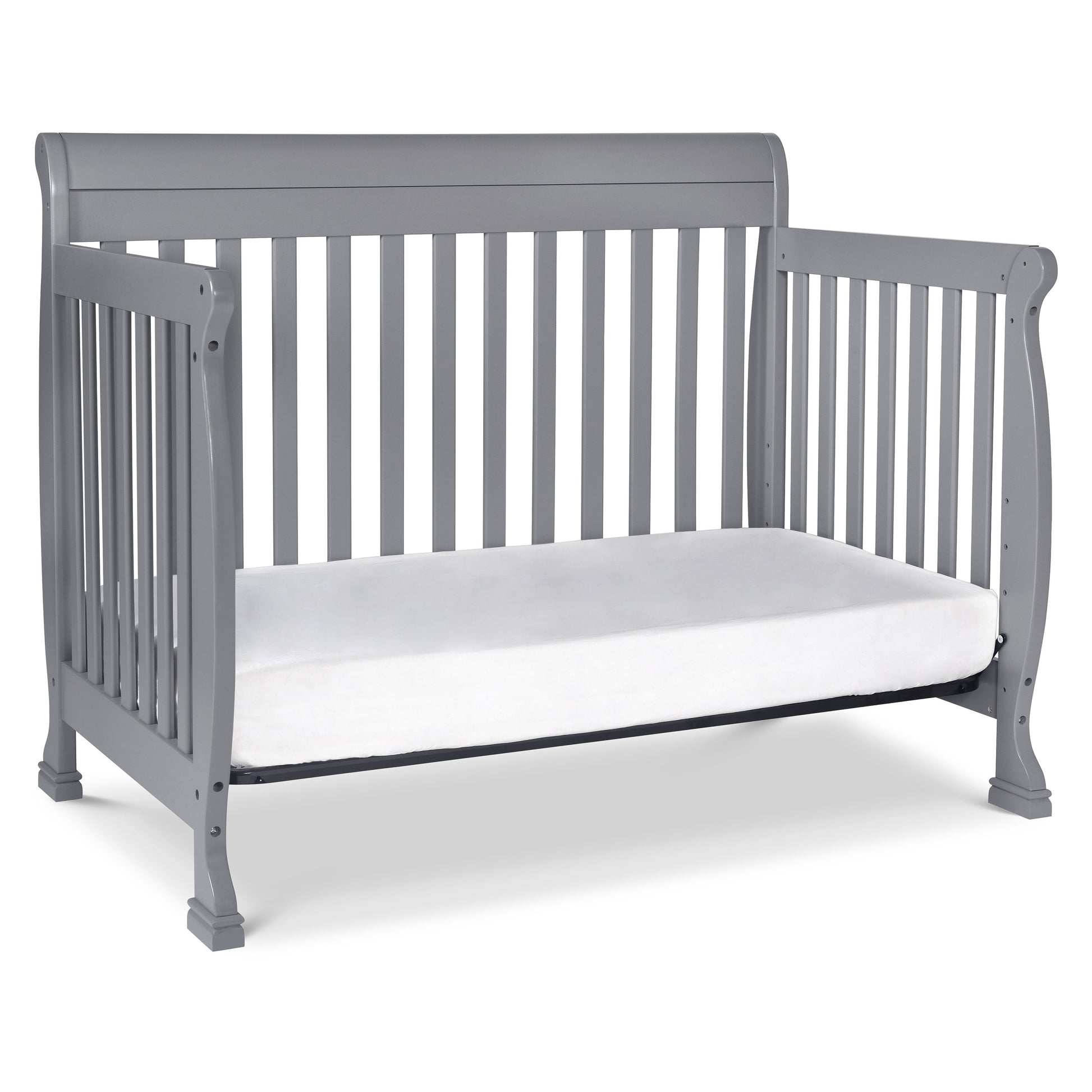 M5501G,DaVinci,Kalani 4-in-1 Convertible Crib in Grey Finish