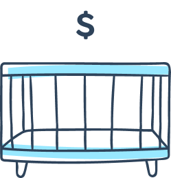 cheap cribs