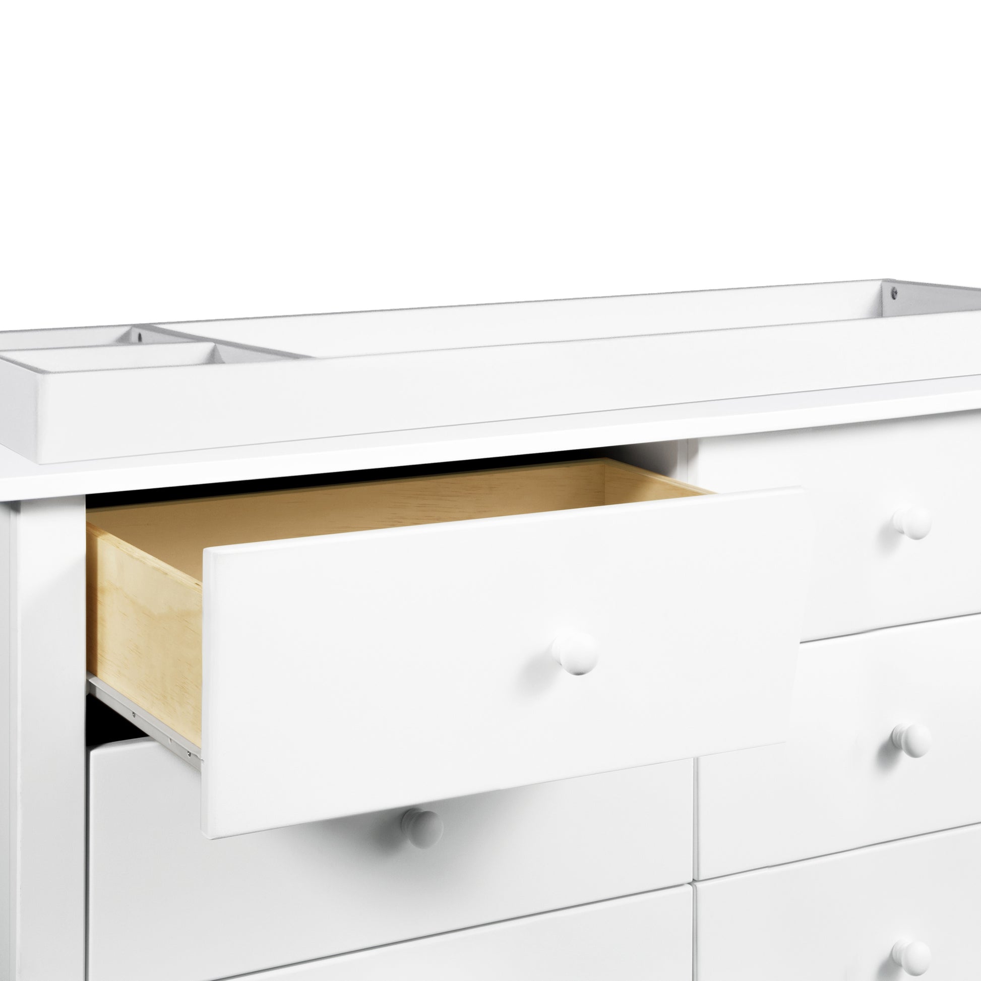 F11526W,Carter's,Morgan 6-Drawer Double Dresser in White