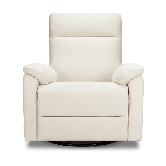 M24388VN,DaVinci,Suzy Electronic Swivel Recliner in Vanilla