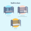 M23901CVB,DaVinci,Beau 3-in-1 Convertible Crib in Cove Blue