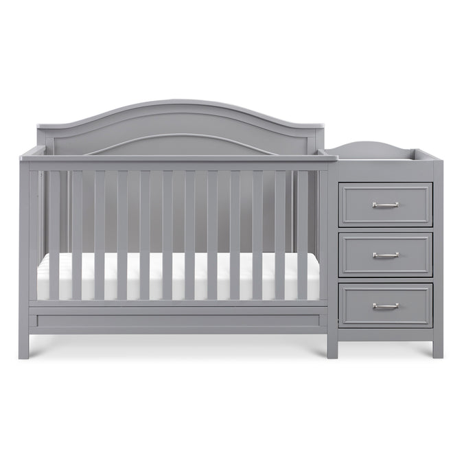 M12891G,DaVinci,Charlie 4-in-1 Convertible Crib & Changer in Grey