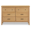 M24726HY,DaVinci,Beau 6-Drawer Dresser in Honey