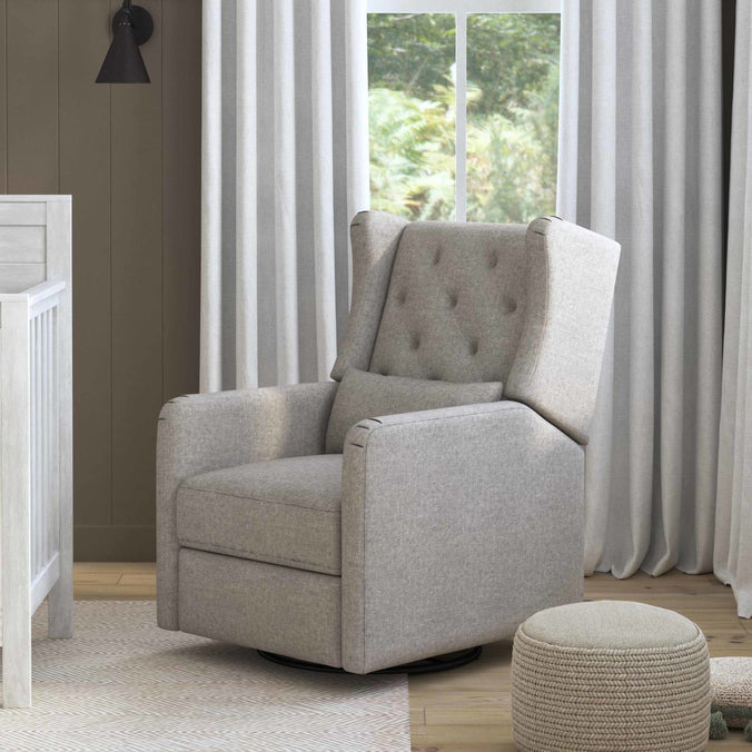 Grey Buy Buy Baby Davinci Glider DaVinci Olive Upholstered Swivel
