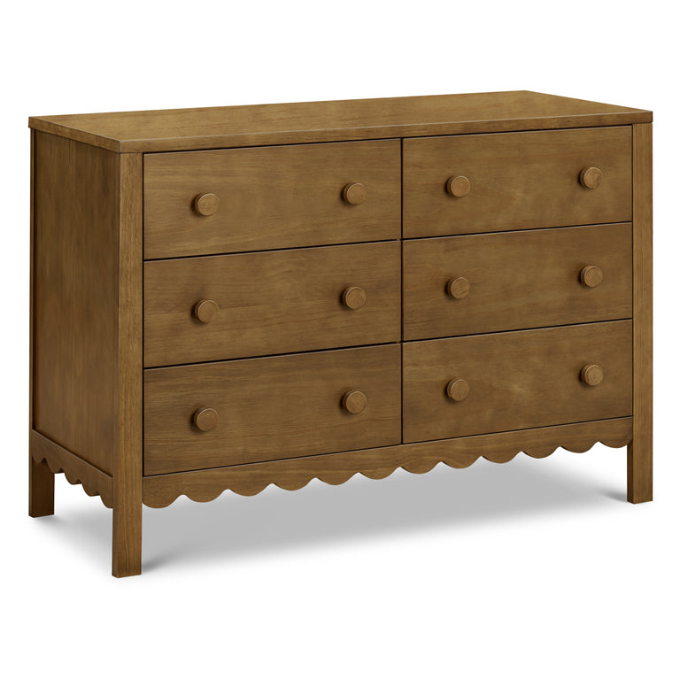 Sammy Scallop 6-Drawer Dresser